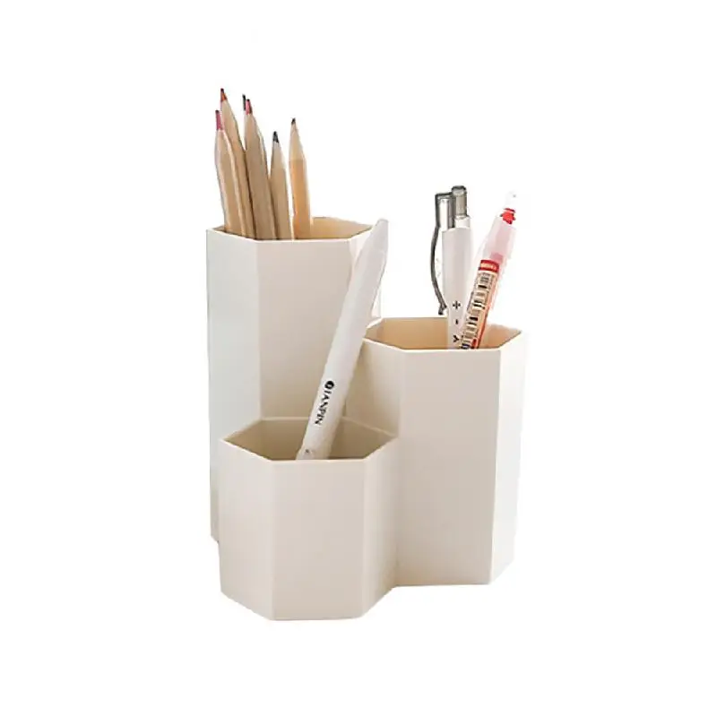 Корейский креативный простой Настольный органайзер шестигранный держатель для