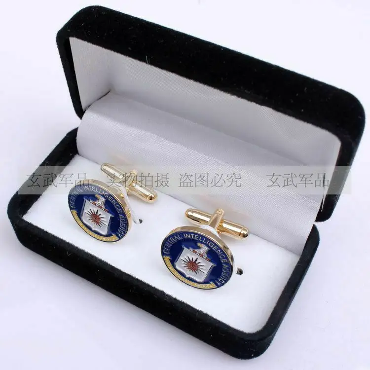 Tomwang201. Пара центрального интеллектуального агентства США запонки CIA значок