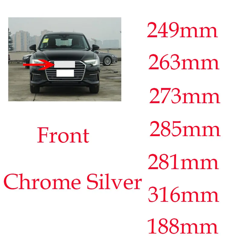 4 кольца Серебряный АБС-пластик 3d-наклейка на переднюю крышку автомобильной