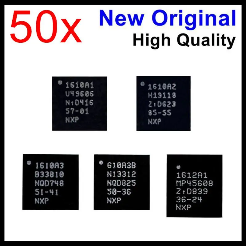 50 шт. новый оригинальный для iPhone 5S 5C 6 6P 6S Plus 7 7P 8 8P X XS MAX 1610A1 1610A2 1610A3 610A3B 1612A1 USB
