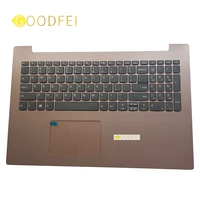 new original for lenovo ideapad 320 15 320c 15 isk ikb iap abr ast palmrest upper case c cover us keyboard touchpad rose gold