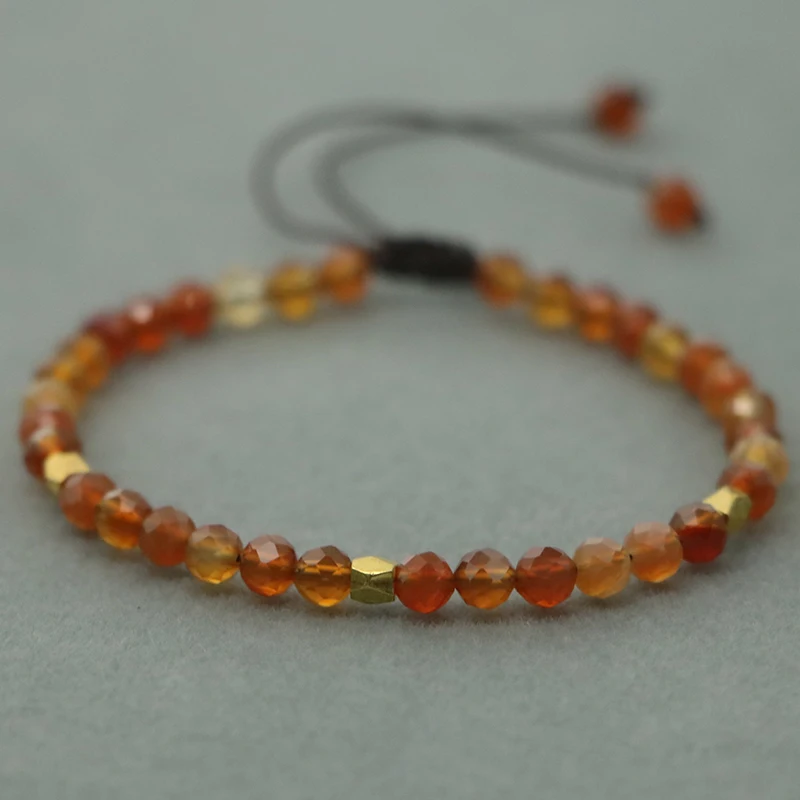 EDOTHALIA милый маленький 4 мм корейский Jad e натуральный камень бисер браслет