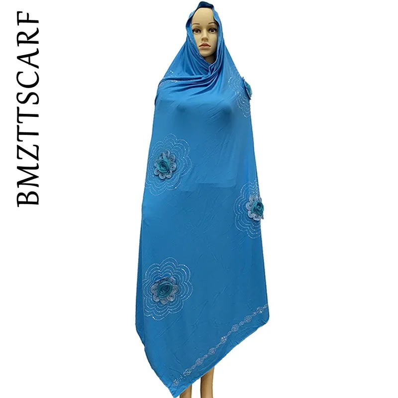 Новейший мягкий шифон кружевной шарф Мусульманский Для женщин в африканском