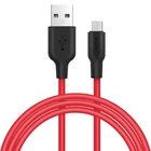 НОСО Силиконовый Micro USB кабель 2 м 1 м 5V2A быстро Зарядное устройство USB кабель для Samsung Xiaomi Huawei Кабели для мобильных телефонов для Android