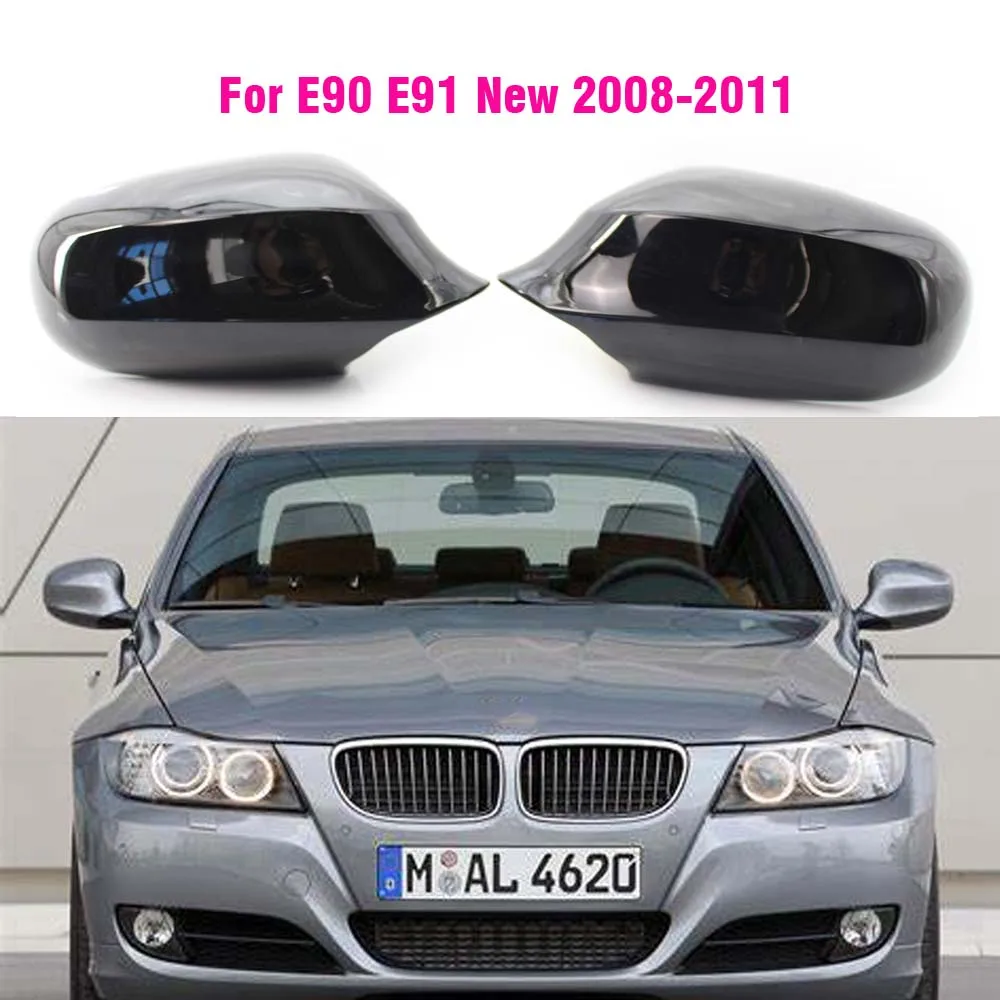 

ABS Carbon Fiber Colour Rearview Side Mirror Cover Cap For BMW E90 E91 2008-2011 E92 E93 M3 Style E80 E81 E87