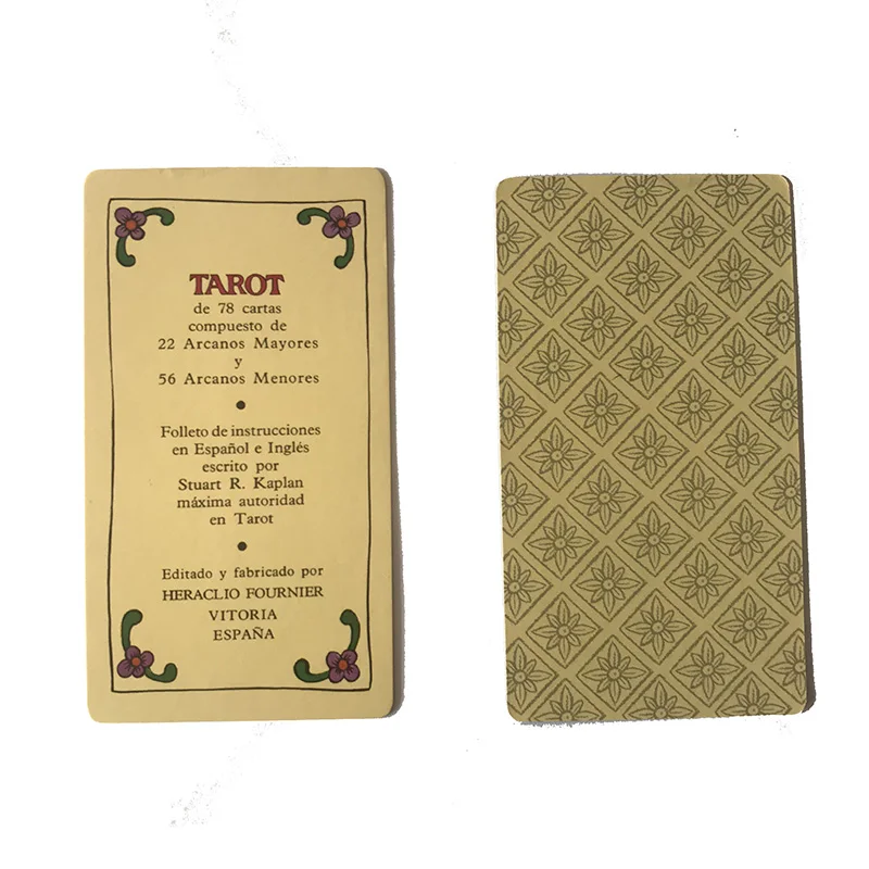 Испанская настольная игра карты Таро высокого качества бумажные