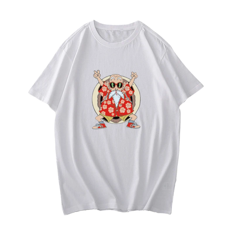 Новинка футболка с драконом мячом мастером Роши мужская летняя Z super son goku