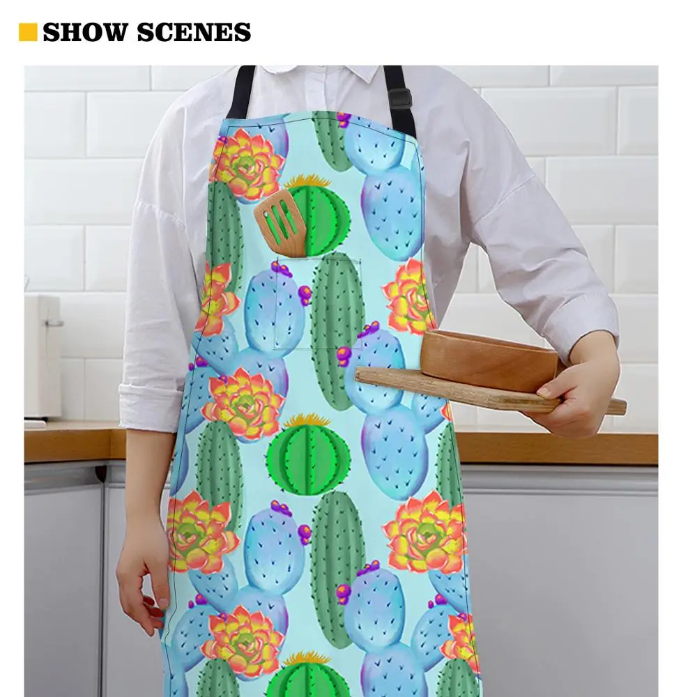 

Kitchen Cooking Apron Custom Your Image Prints Home Sleeveless Aprons For Men Women Baking Accessories Cleaning Tools Chef Apron