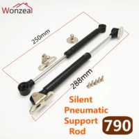 2pcslot 80n100n furniture hinge kitchen cabinet door lift pneumatic support hydraulic gas spring stay hold pneumatic hardware