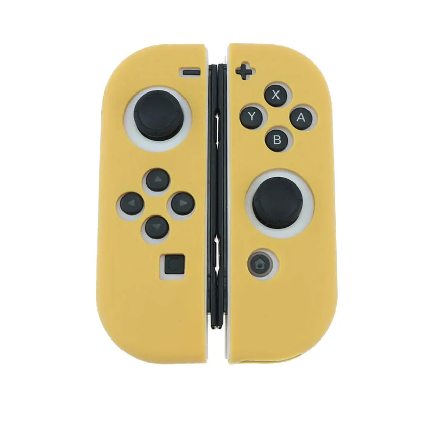 N-N Мягкий чехол YuXi для nyd Switch JOY CON силиконовый защитный чехол для NAND JOY-CON Противоскользящий защитный чехол - Цвет: N-N