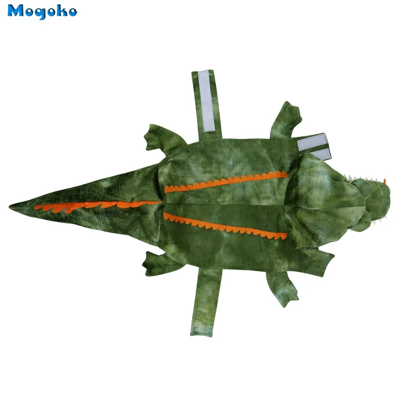 Mogoko 1 шт. смешные костюмы крокодила собаки, ПЭТ косплей на Хэллоуин, Рождество платье, Очаровательная кошка одежда животных теплые наряды одежда