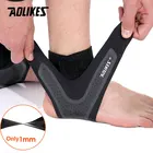 1 шт. фиксатор голеностопа для фитнеса, ремешок на лодыжку, защита голеностопа для тренажерного зала, бега, велоспорта, Спортивная поддержка повязка на ногу, эластичный Универсальный Унисекс