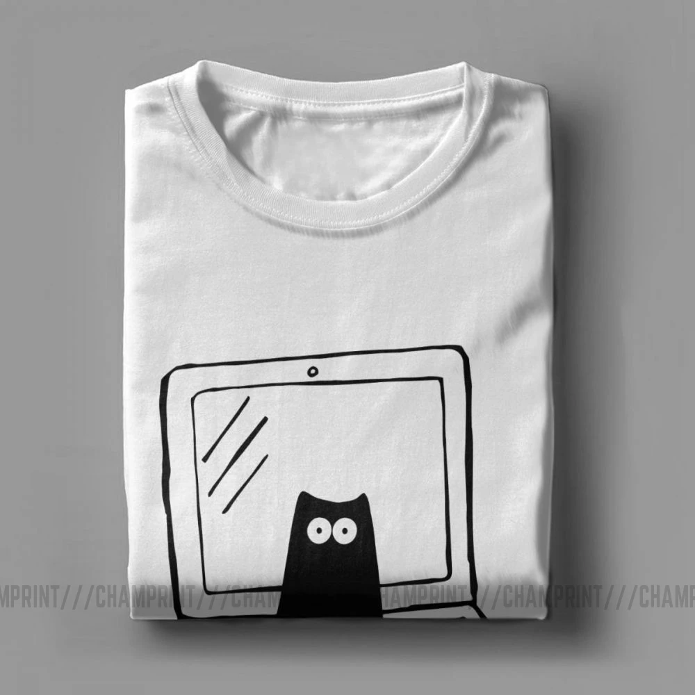 Для мужчин &quotI'm от Tech Поддержка футболки кошки Geek для программирования