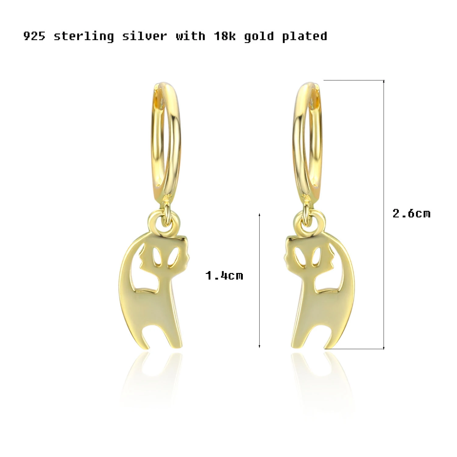 Милые серьги подвески из стерлингового серебра 925 пробы с круглыми звеньями в