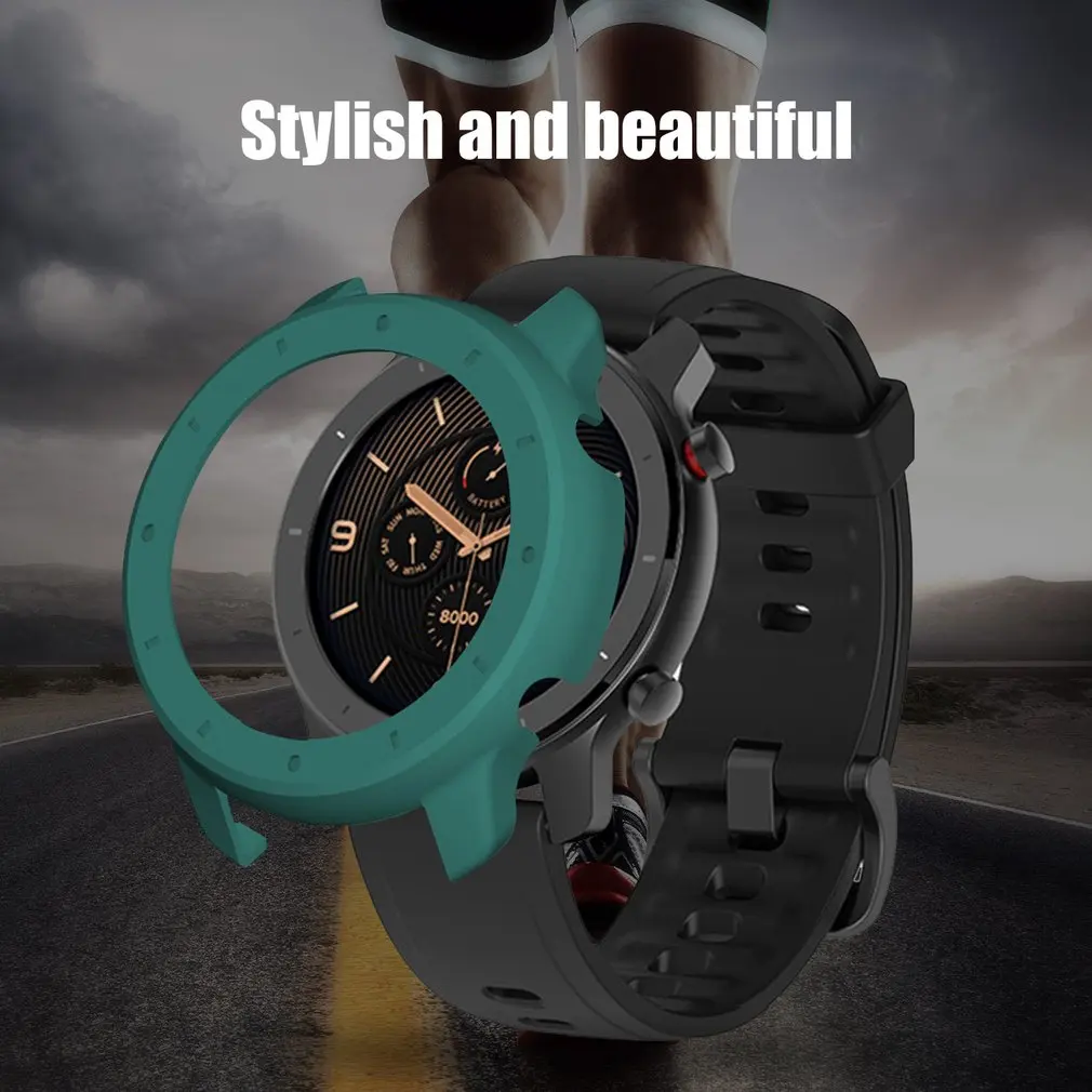 Мягкий взрывозащищенный квадратный защитный чехол для Amazfit Gtr