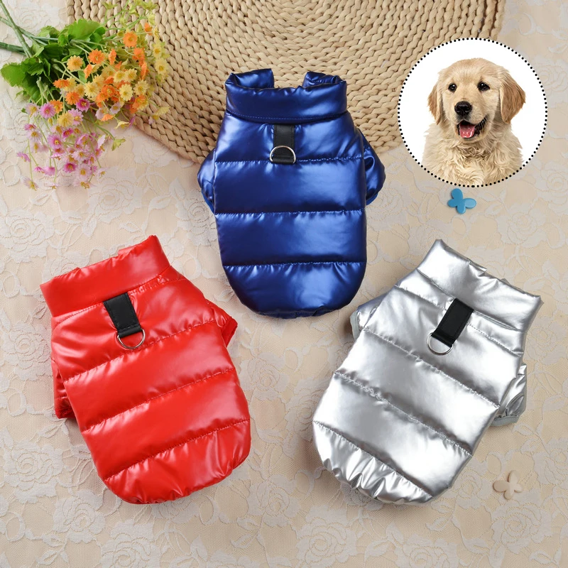 

XS-XL New Autumn Winter Warm Pet Coat Dogs Clothes Waterproof Durable Dogs Cat Cotton Jacket Pet Clothing Hot Pet Bread Clothes