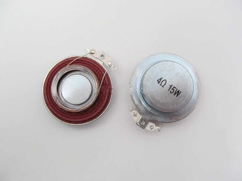 

2pcs 44MM 4Ω 15W Vibration Speaker Resonance Loudspeaker 4ohm Home Audio parts