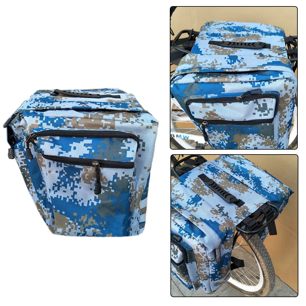 Велосипедная двойная боковая задняя стойка 35Л велосипед 2 в 1 CamoTrunk сумки для