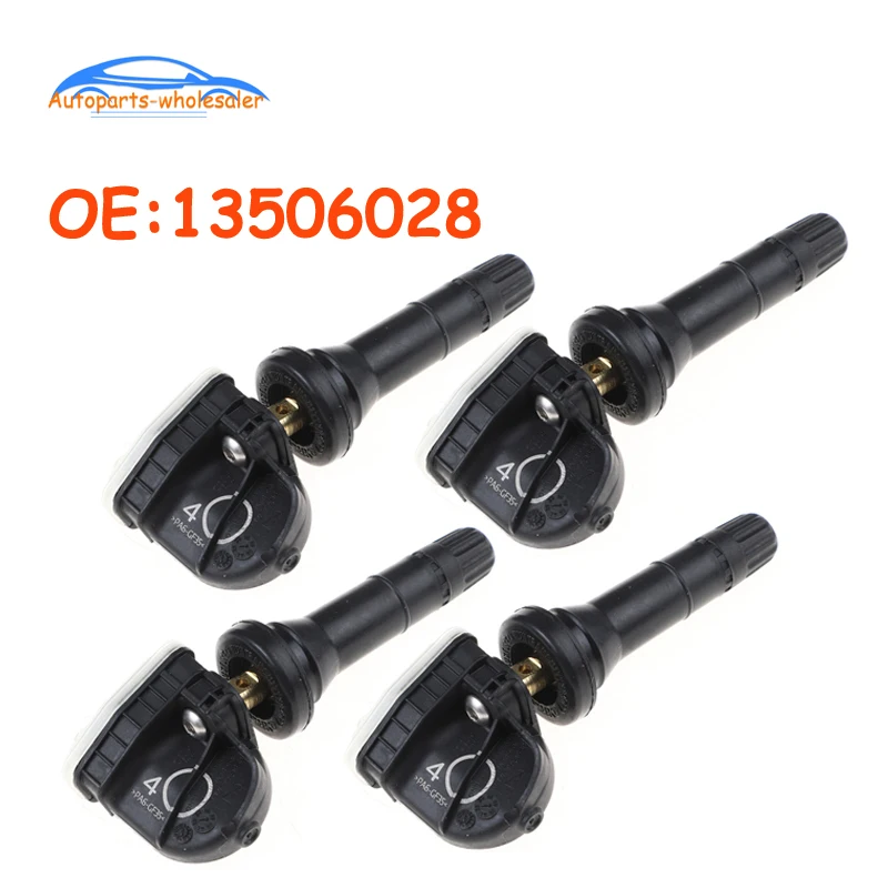 

4 Pcs For Opel Adam Ampera Antara Astra J k Corsa D Insignia Meriva B Mocha Zafira C 13506028 TPMS Tire Pressure Sensor 433MHZ