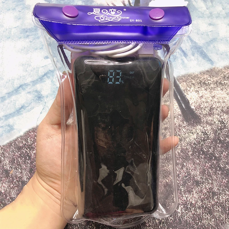 Фитнес Универсальный Водонепроницаемый Чехол для телефона водонепроницаемый