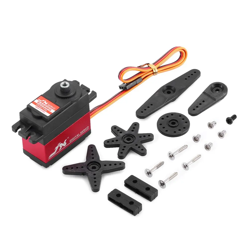 

JX PDI-6208MG Servo 8kg 120 Degrees High Precision Metal Gear Digital Standard Servo Waterproof Steering Gear