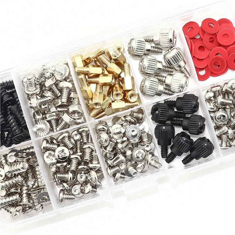 203/300 шт. набор винтовых противотуманных зажимов для персонального компьютера в