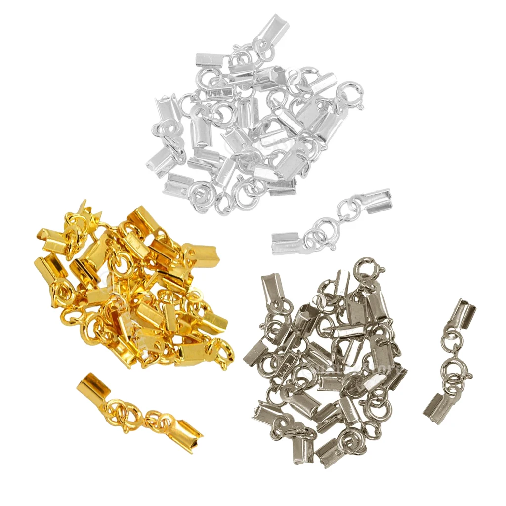 Оптовая продажа 36 шт ювелирных изделий из сплава Омаров застежки с медным