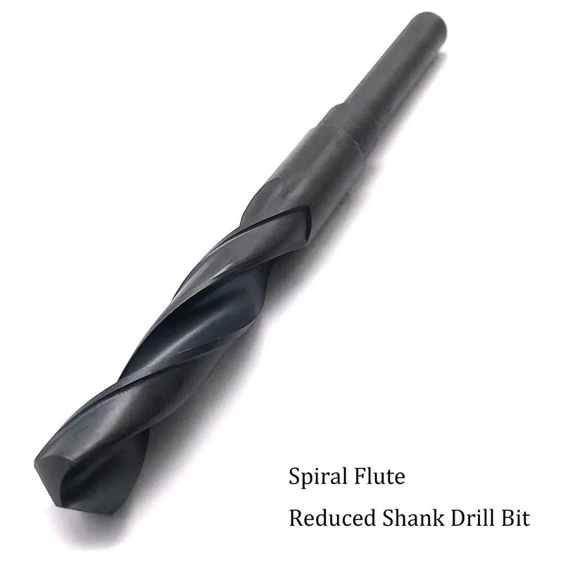 

1/2 Inch HSS Round Shank Twist Drill Bits Split Point Cutting Dia for Iron Steel Wood Machining