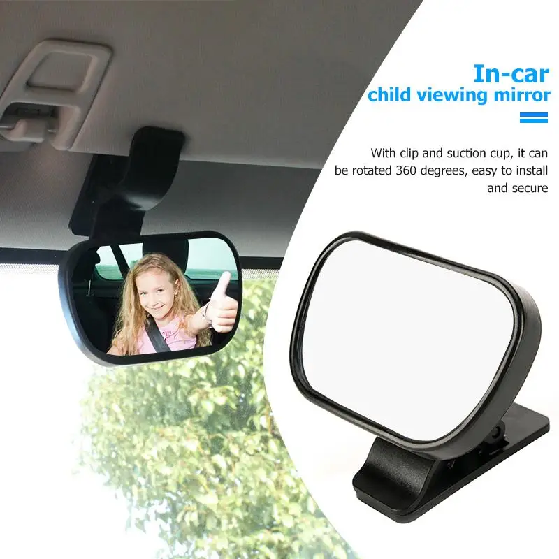 

Adjustable Baby Car Safety Back Seat Mirror Facing View Rear Ward Child Infant Monitor Stroller Accessories Car Rearview Mirror