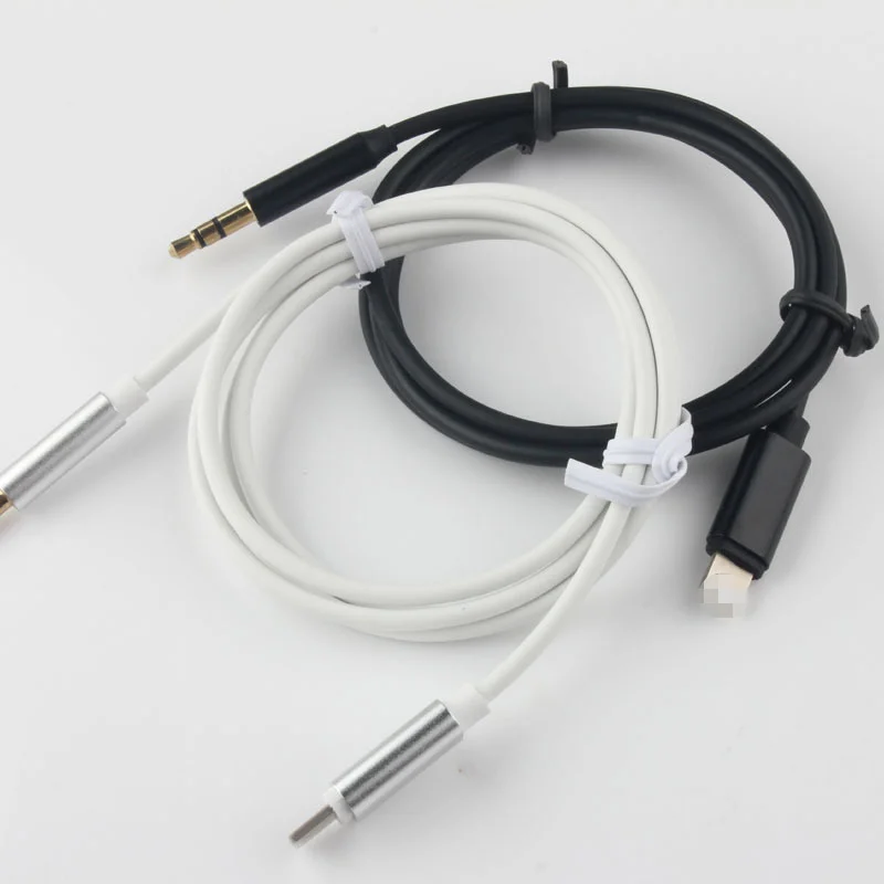 Car Audio Cable Lightning To 3.5mm Jack Aux Audio Headphone Cable Car Converter for 7 8plus11Pro XS Max Car Aux Cable
