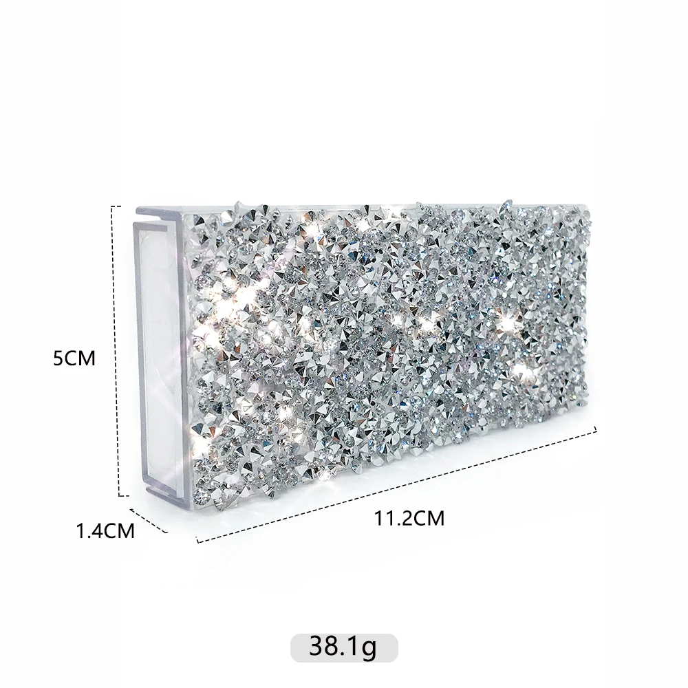10/20/30/40pcs wholesale diamond false eyelash packaging box fake 3d mink eyelashes boxes Diamond Shine Box case lashes empty | Красота и