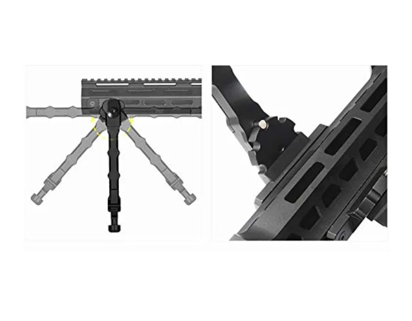 Тактический штатив с боковым креплением сверхмощный легкий Регулируемые