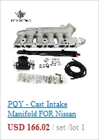 Pqy-алюминиевый впускной коллектор K24A2 K20Z3 для Honda Civic 06-11 Acura TSX 04-08 PQY-IM52