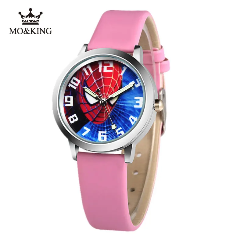 Горячая Распродажа детские часы с милым мультяшным рисунком водонепроницаемые