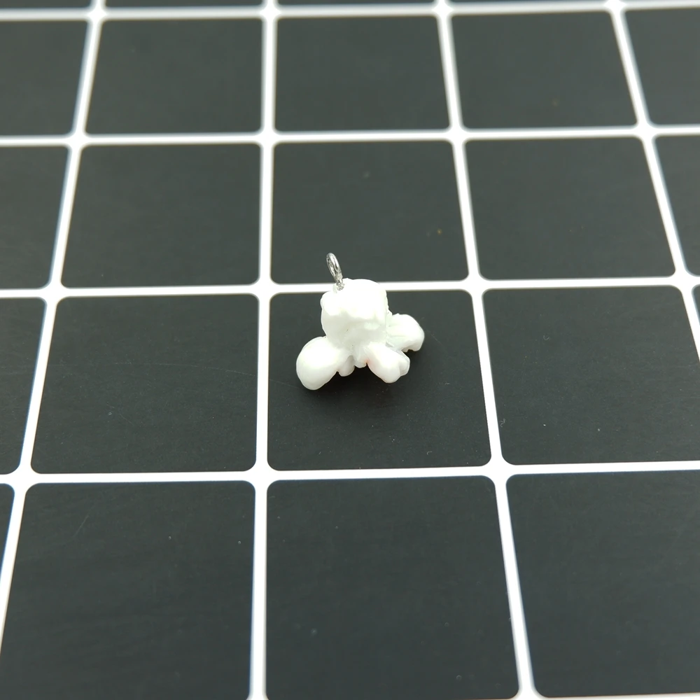 

Resin Popcorn Charms Pendants for DIY decoration bracelets necklace earring key chain Jewelry Making