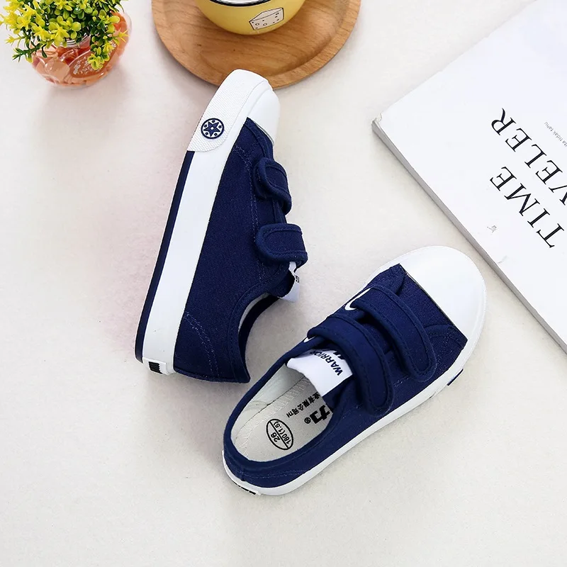 Double Star Children's Shoes Canvas Boys And Girls Baby Sports Kids Sneakers |