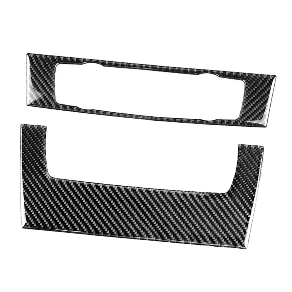 

Car Air Conditioning CD Panel Cover Trim Sticker for BMW 3 Series E90 E92 #2