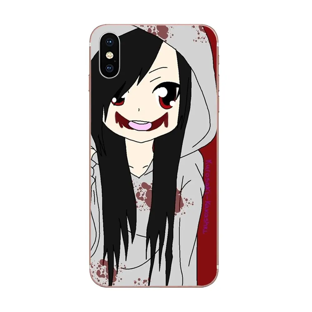 Thin TPU Cell For Galaxy Grand A3 A5 A7 A8 A9 A9S On5 On7 Plus Pro Star 2015 2016 2017 2018 Popular Anime Jeff The Killer Girl | Мобильные