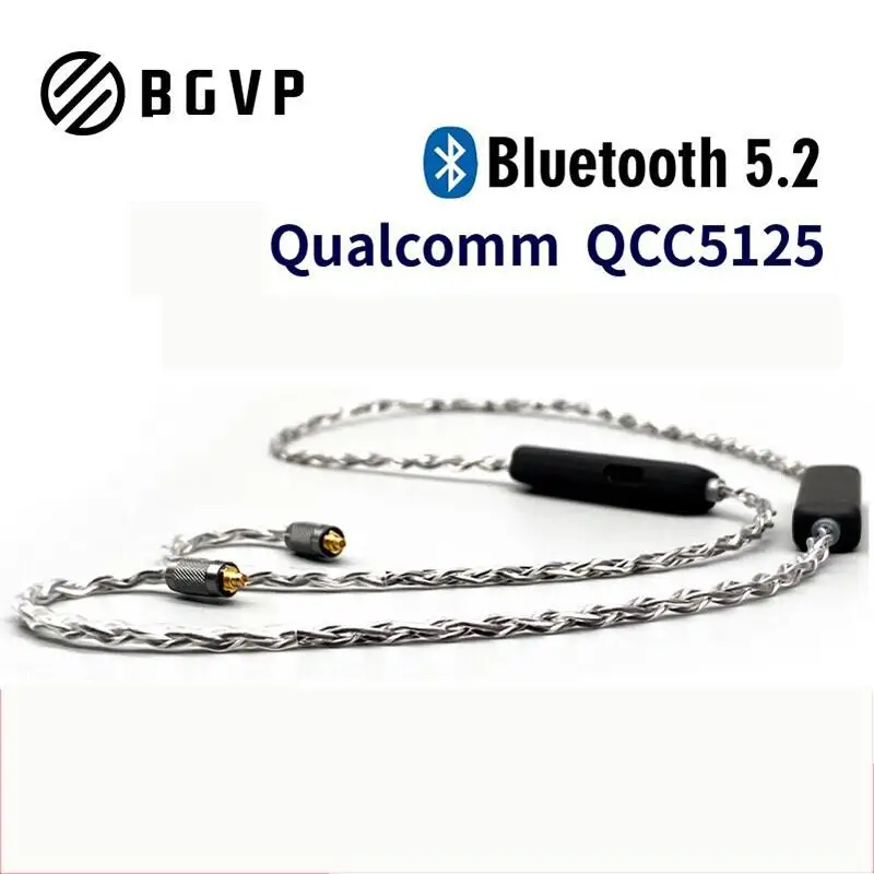 BGVP M2 Ture беспроводные TWS Bluetooth 5 1 APTX II QCC5125 чип AAC MMCX 2Pin водонепроницаемые спортивные