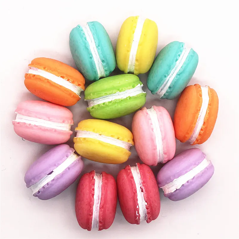 Re-ment Macaron Shoe Decoration Mini Resin Safety Non-toxic Garden Shoe Accessory Charms fit croc jibz Kid's Party X-mas Gift
