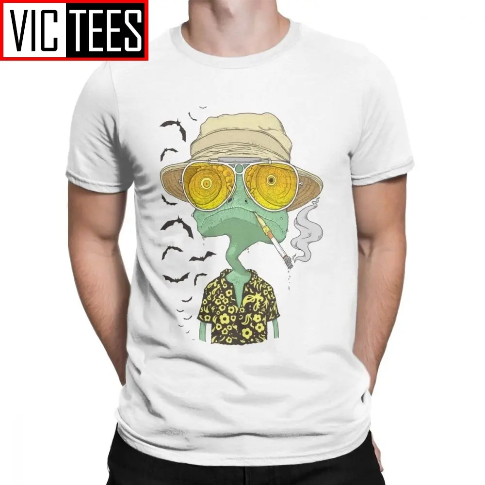 Men Rango  In Las Vegas T Shirts  Country Drugs Johnny Pure Cotton Short Sleeve Tee Shirt 3D Printed T-Shirt