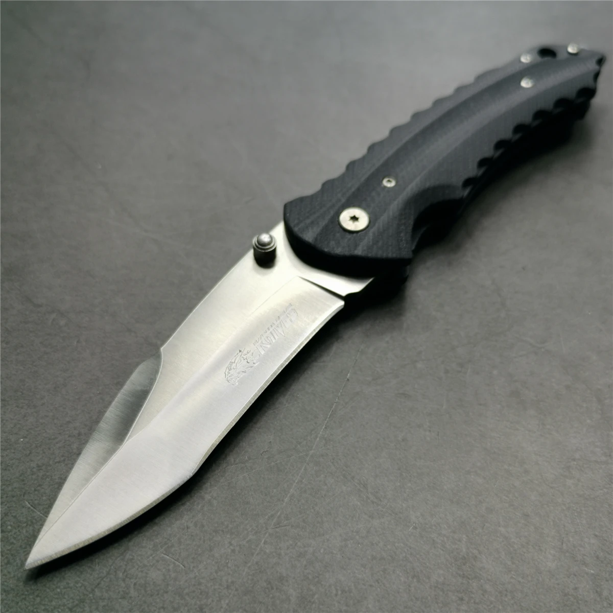 12 шт./лот 9 &quotножи 55 56HRC тактический складной нож G10 Ручка 7Cr13 лезвие охотничьи ножи