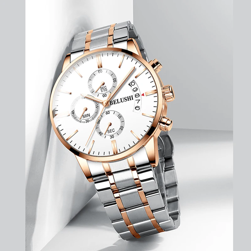 Мужские часы Топ люксовый бренд спортивные водонепроницаемые светящиеся