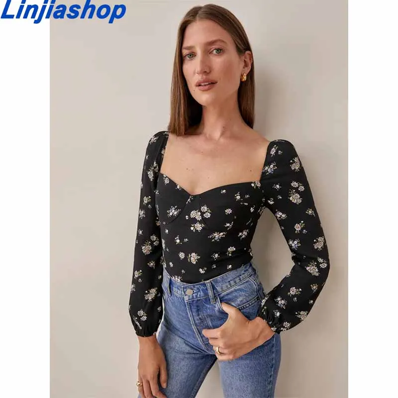 

Sexy Sweet Polka Dot Camis Top Summer Casual Lace Up Off Shoulder Backless Slim Wide Strap Short Cropped Women Tank Tops