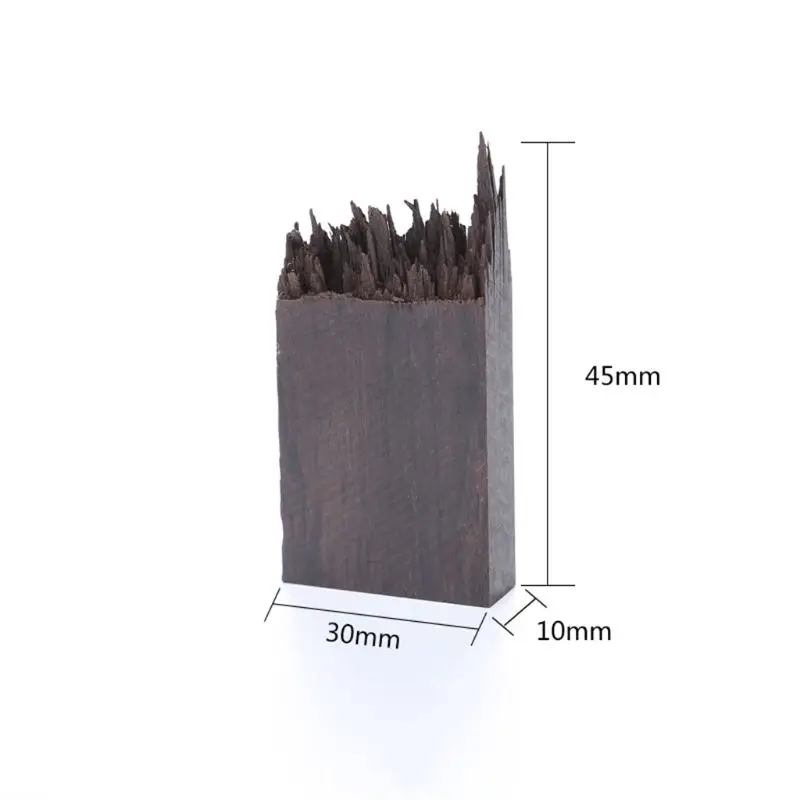 

Epoxy Resin Craft Material Ebony Art Making DIY Stamp Jewelry Making Necklace Pendant Landscape Decoration Natural Wood Multi-fu