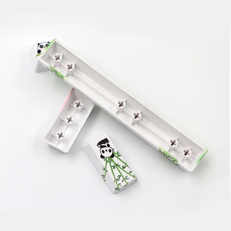 Клавиатура R91A Сделай Сам PBT 6.25U клавиатура для пропускной балки ESC Enter OEM профиль клавиатура для cherry MX Green Panda, Hot pot Panda, Elk ,Koi шаблон