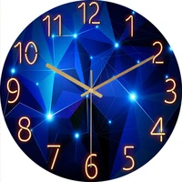 glass living room wall clock quartz clock pocket watch modern minimalist mute clock