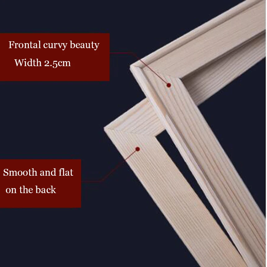Деревянная рамка для алмазной вышивки, рамка на холсте, картина, фабричная, сделай сам, настенная фоторамка, плакат, рамка, картина маслом