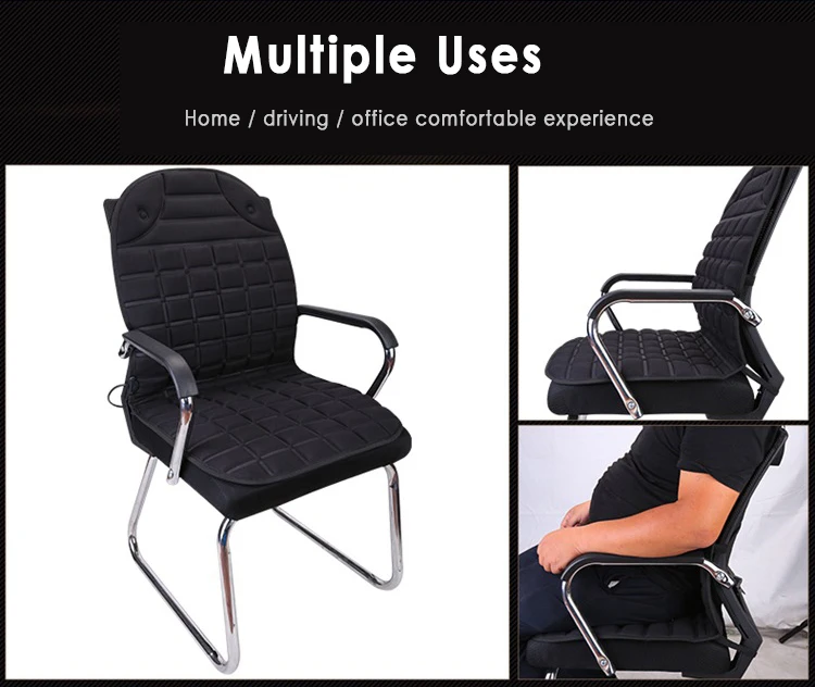 Лидер продаж! 12В автомобильное сидение с подогревом Чехлы утолщение подушки зима