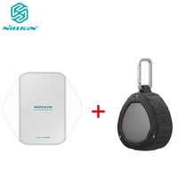 nillkin magiccube fast edition qi wireless charger for samsung galaxy s10 plus iphone 11 pro max s1 bluetooth wireless speaker